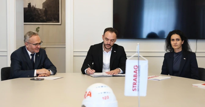 STRABAG a câștigat un contract de 23,3 milioane de lei pentru modernizarea DJ 595D din județul Timiș