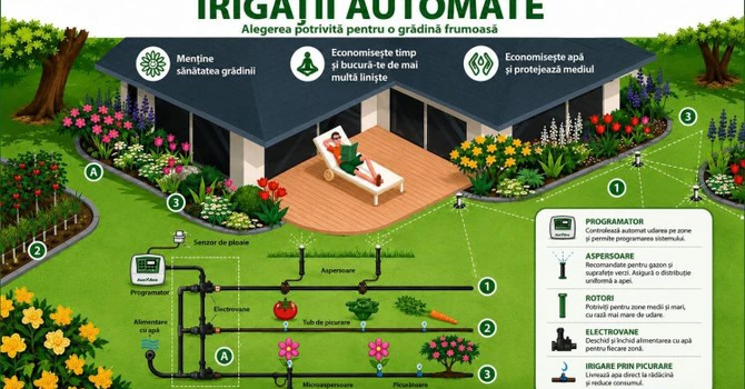 Cum crește piața sistemelor de irigații inteligente