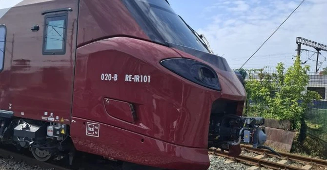 FOTO Al 20-lea tren Alstom pentru România a fost recepționat pentru punerea în circulație cu călători