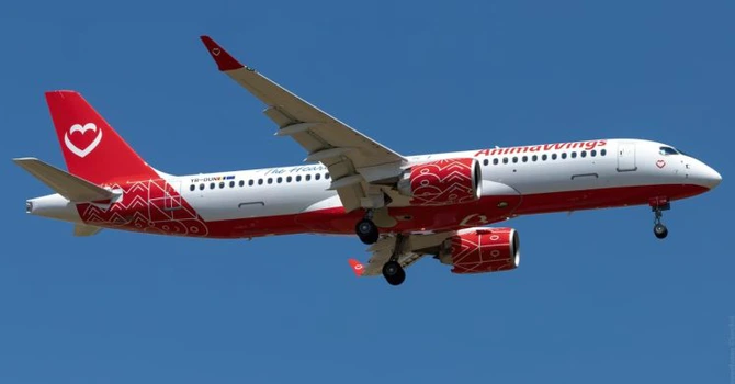 Animawings a primit al șaselea avion nou A220 în flotă