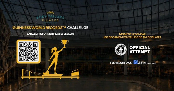 100 de reformere vor fi aduse la AFI Cotroceni pentru o tentativă oficială GUINNESS WORLD RECORDS