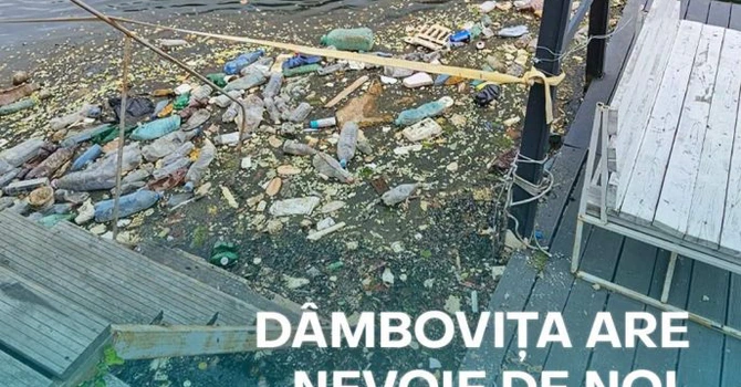 Primăria Capitalei cheamă voluntari pentru curățarea Dâmboviței