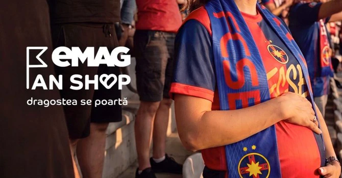 eMAG a deschis un magazin nou de unde iubitorii fotbalului pot cumpăra echipamentele echipelor favorite, eMAG Fan Shop