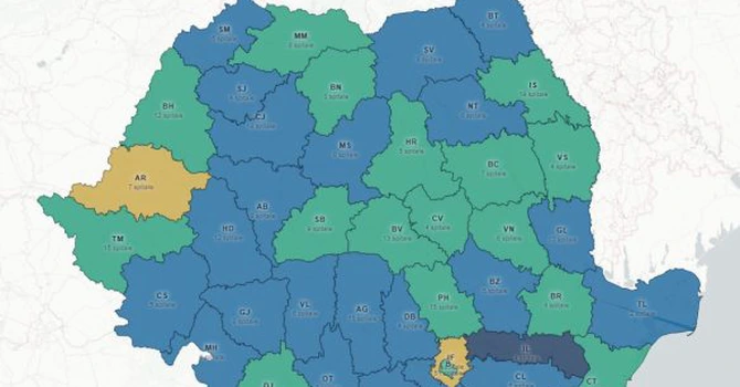 Prima hartă naţională a performanţei spitalelor de stat, realizată de CNAS. Schimbare de paradigmă la CNAS: decizii bazate pe dovezi, nu pe ideologie politică
