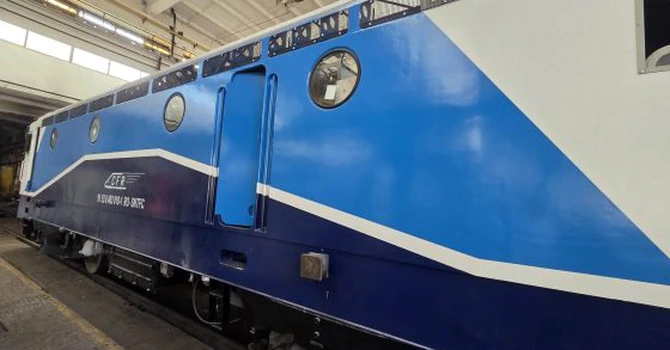 FOTO A 16-a locomotivă electrică modernizată la Brașov prin PNRR iese săptămâna viitoare în probe