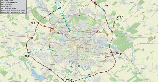 Nouă șosea în București: Drumul Radial DR1 – Vest Expres, aprobat de Ministerul Transporturilor