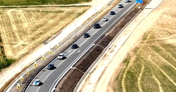 VIDEO Autostrada Transilvania: S-a deschis circulația pe secțiunea Zimbor – Poarta Sălajului