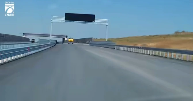 VIDEO Autostrada A7 Bacău – Pașcani: UMB a ajuns la un stadiu de 62% pe lotul 1