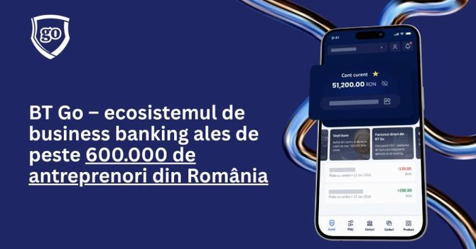 Banca Transilvania permite deschiderea online a contului de business, direct din BT Go