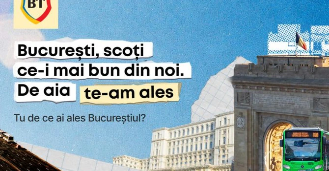 Vocea Bucureștiului: Banca Transilvania îi invită pe locuitorii Capitalei să spună ce înseamnă orașul pentru ei