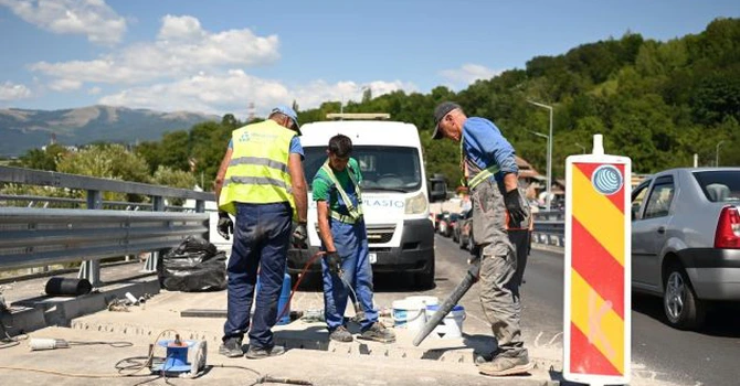 FOTO Centura Comarnic, pe „ultima sută de metri”. Ce lucrări se mai execută acum