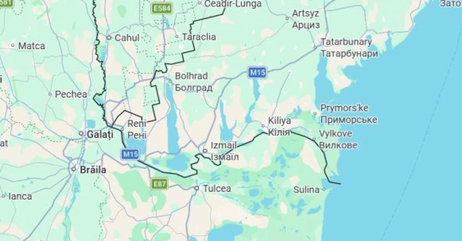 Rusia a atacat portul Izmail din Ucraina