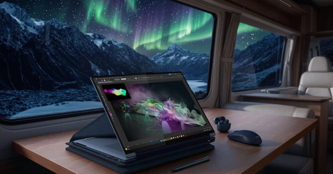 Lenovo și-a prezentat la IFA 2026 noul portofoliu Yoga de PC-uri și tablete cu AI, concepute pentru creatori