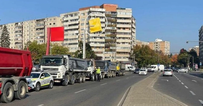 CGMB a aprobat extinderea taxării pentru camioane pe tot teritoriul Bucureștiului