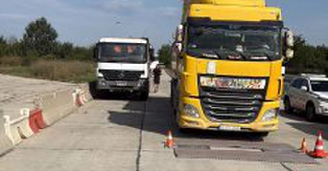 Controale realizate de MTI pe Autostrada A0 Sud. Instituția a dat în două zile amenzi de 589.000 de lei
