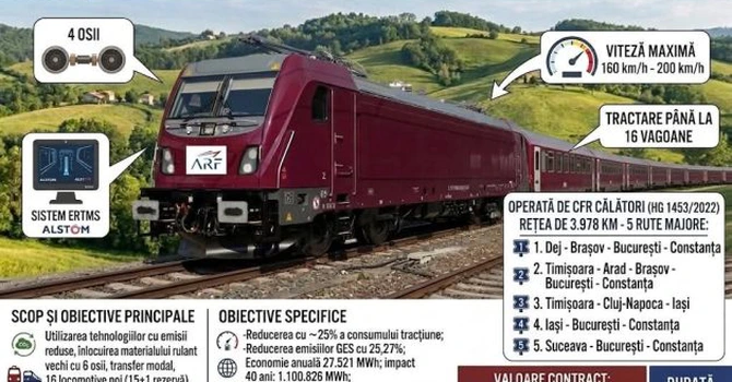 Încă două locomotive Alstom au fost recepționate preliminar