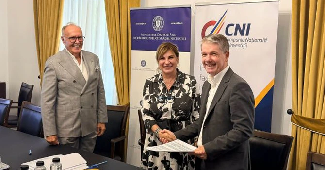 Primăria Brașov a semnat cu CNI contractul pentru construirea unui stadion nou