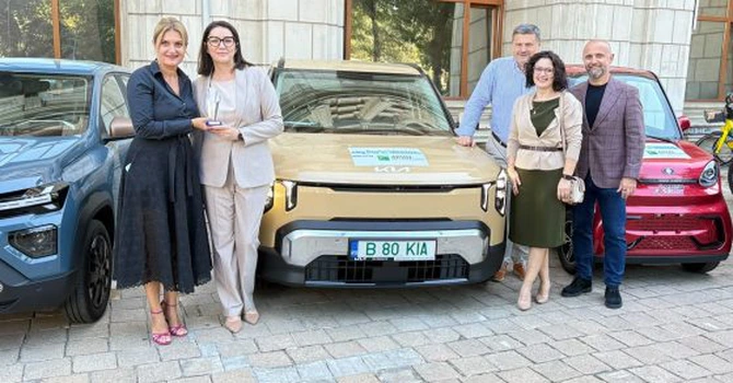 KIA EV2 este câștigătoarea concursului Best Electric City Car 2026