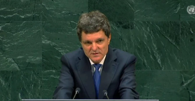 Nicușor Dan a cerut, în discursul său în fața Adunării Generale a ONU, sprijin pentru candidatura lui Dacian Cioloș la funcția de secretar general al OIF