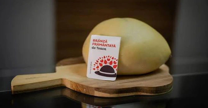 Un nou produs românesc cu Indicaţie Geografică Protejată – „Brânza frământată de Teaca”