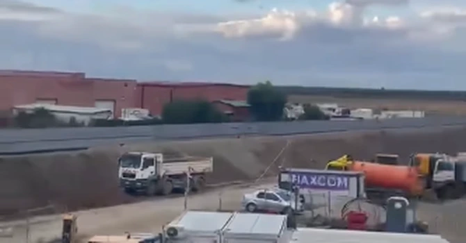 Autostrada Bucureștiului A0: Ce lucrări mai trebuie executate la pasajul DN3, pentru ca lotul chinezilor să fie în trafic la finalul lunii viitoare