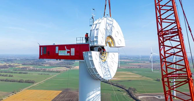 PREMIERĂ Vin cele mai mari turbine eoliene puse vreodată în România, de 7 MW una. Acord semnat cu germanii de la Enercon pentru un nou parc eolian din Dobrogea, Cobadin 1. Va fi gata la anul
