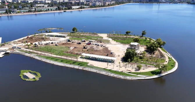 VIDEO Insula Lacul Morii: Imagini spectaculoase cu câteva zile înainte de marea redeschidere