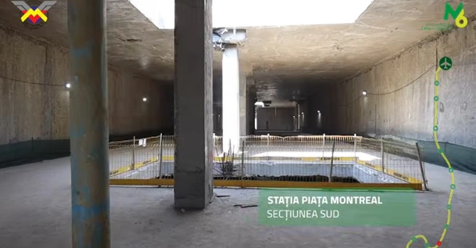 VIDEO Metroul de Otopeni: Lucrările la secțiunea sudică au ajuns la 75% în august