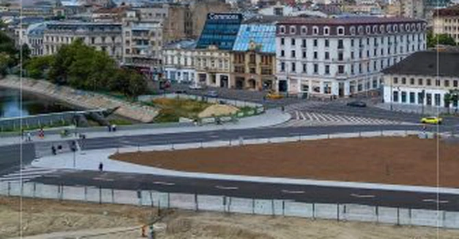 FOTO Planșeul Unirii: Cum mai evoluează lucrările și unde va fi redeschisă circulația până la începerea școlii