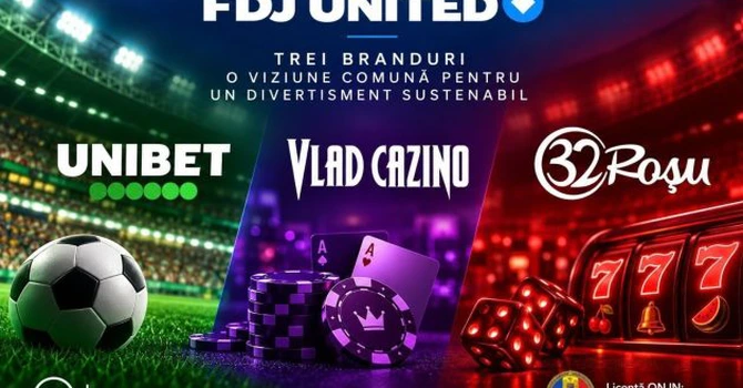 FDJ UNITED continuă pe piața din România încă 10 ani, cu cele trei branduri licențiate ONJN