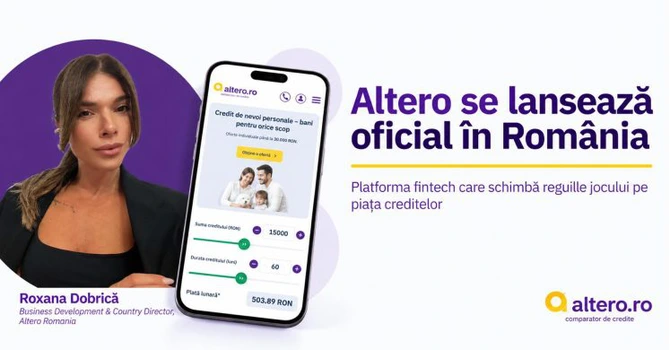 Altero, una dintre cele mai importante platforme de comparare a creditelor din țările Baltice, se lansează în România: O singură cerere de credit pentru a compara multiple oferte de finanțare în doar câteva minute