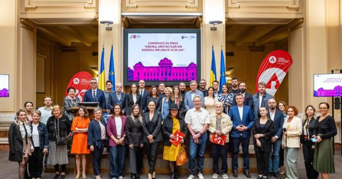 Piața de arhitectură din România a crescut de zece ori în ultimii 25 de ani, la 300 de milioane de euro. Mesajul arhitecților pentru următoarele generații