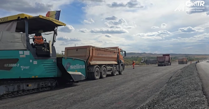 VIDEO Autostrada Transilvania: Lucrările la lotul Chiribiș – Biharia au ajuns la 78%. Când va fi dat în trafic