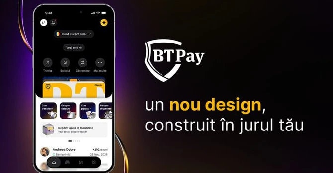 BT Pay își reorganizează funcționalitățile într-o nouă arhitectură digitală