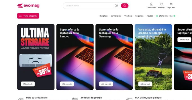 evomag anunță un update major: investiții de 200.000 de euro pentru îmbunătățirea experienței de cumpărare online