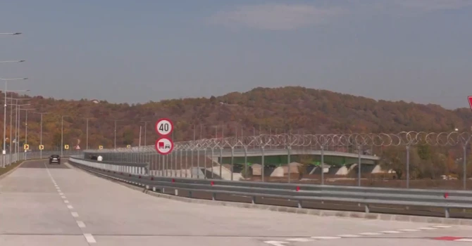 VIDEO Podul România – Ucraina peste Tisa a fost deschis