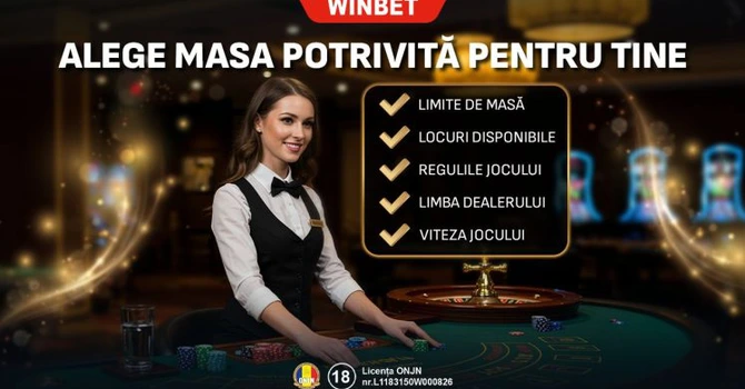 Blackjack live: ce verifici înainte să alegi o masă