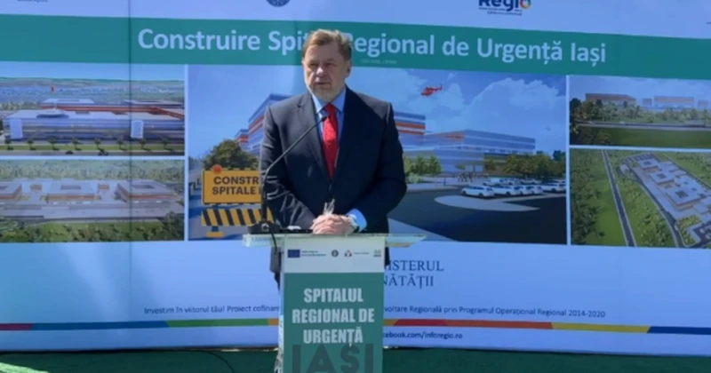 Au început lucrările de construcție la Spitalul Regional de Urgenţe din Iași (Video)