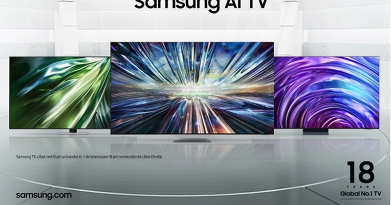 Samsung dezvăluie gama anului 2024 de televizoare cu inteligență artificială