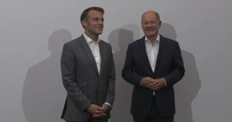 Macron și Scholz își reafirmă sprijinul pentru Ucraina atâta timp cât este necesar și cer revenirea la pace în Orientul Mijlociu