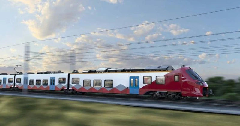 Tren cu două vagoane separate pe ruta Oradea-Constanța