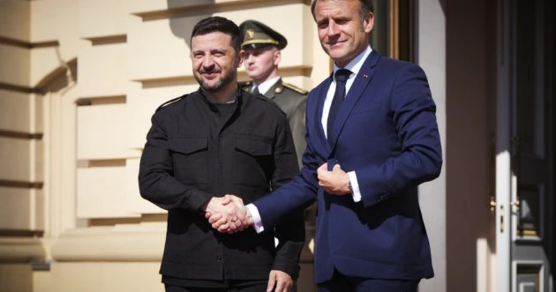 Europenii pregătesc sancţiuni împotriva Moscovei „în coordonare” cu Washingtonul – Macron