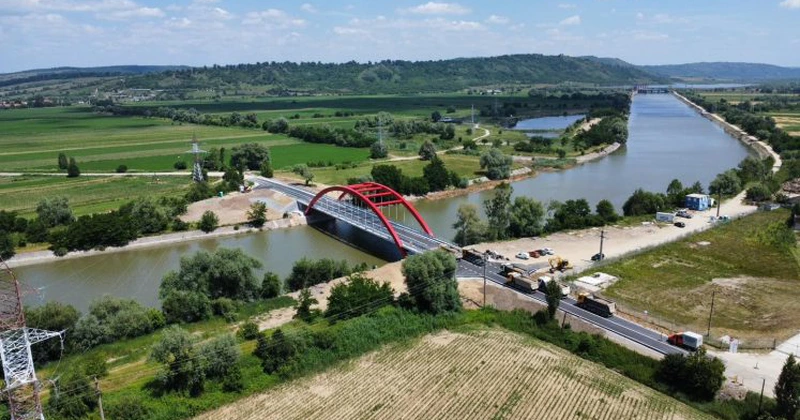 Cum arată cel mai nou pod din Brașov, construit să suporte trafic greu cu echipamente NATO