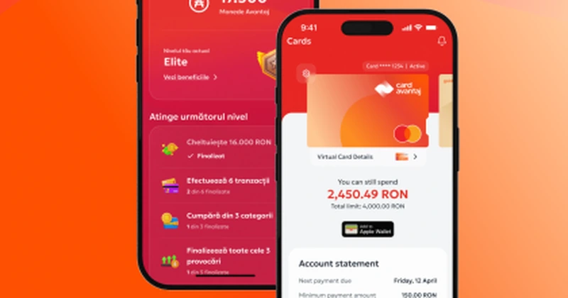 Nexent Bank lansează aplicația Avantaj și noul program de loialitate Card Avantaj care are la bază achiziția de Monede Avantaj