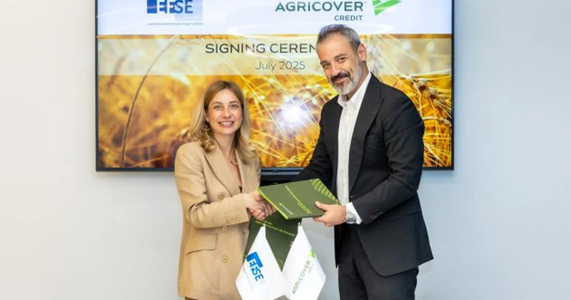 Agricover Credit primește un împrumut de 100 de milioane de lei de la EFSE pentru finanțarea pnvestițiilor fermierilor mici și mijlocii în proiecte sustenabile