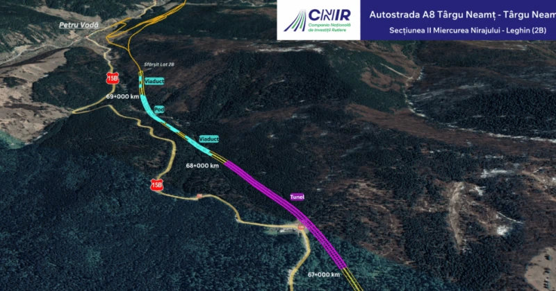 Autostrada Unirii A8: Umbrărescu, desemnat câștigător pe cel mai dificil lot, Grințieș – Pipirig