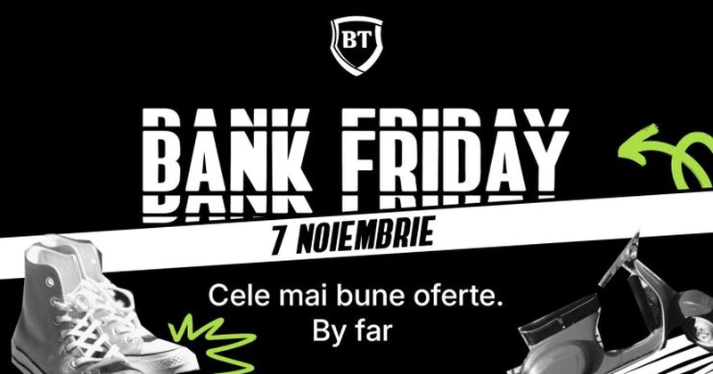 Banca Transilvania a înregistrat 11 milioane de tranzacții cu cardul de Black Friday, cu 14% mai mult față de anul trecut