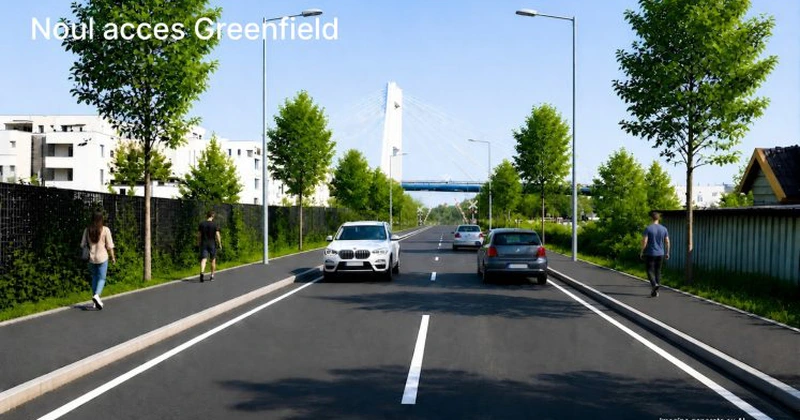 IMPACT Developer & Contractor anunță că a început lucrările de construire la noua cale de acces în cartierul Greenfield Băneasa