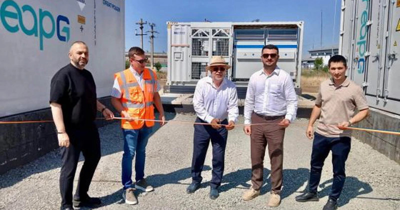 Un parc de stocare prin baterii de 20 MWh a fost inaugurat la Caracal