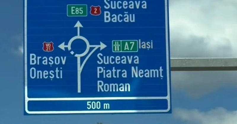 Circulația pe centura Bacăului se închide începând de luni pentru realizarea lucrărilor de legătură cu noul tronson al Autostrăzii A7